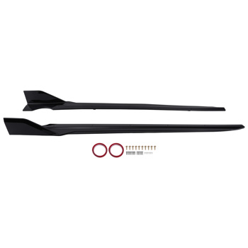 L&R Side Skirt fit for BMW X5 G05 M Sport 2019 2020-2025 Black Extension Panel ABS