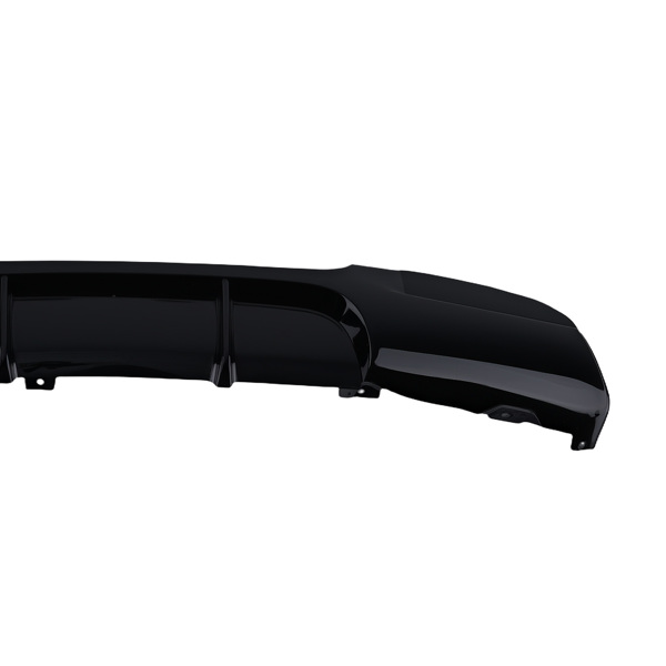 Gloss Sport Bumper Lip fit for BMW E90 E91 M Sport 2005-2013 Black PP Twin-4