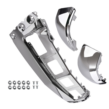 Chrome Split Steel Bumper fit for Chevrolet Silverado 1500 2014-15 GM1002844