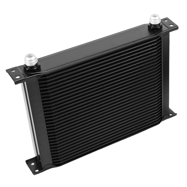 30 Row Aluminum Universal Transmission Oil Cooler AN10 with Complete Fitting Kit-4