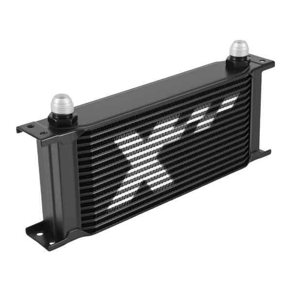 16-Row Universal Oil Cooler Kit AN10 fit for Automotive Installation Black-2