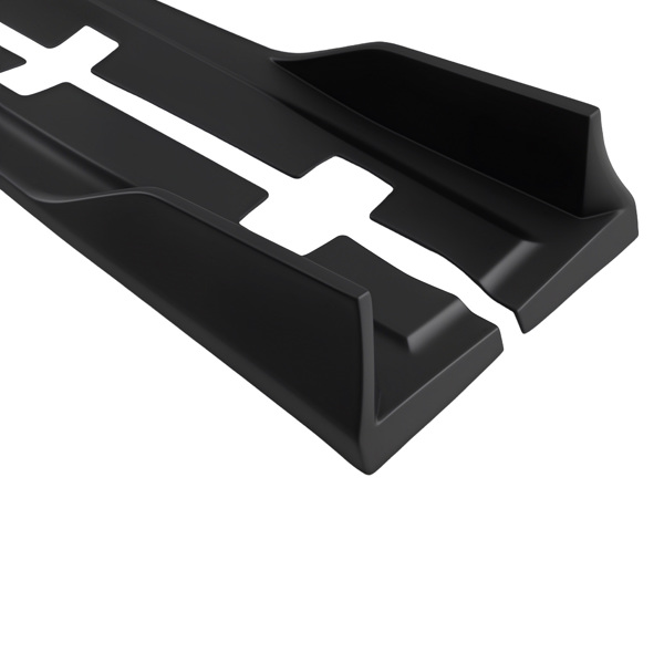 ABS Side Skirt Extension Body Add On fit for Lexus IS Series 2014-20 Matte Black Kit-4
