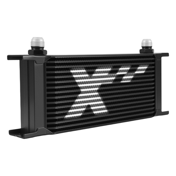 16-Row Universal Oil Cooler Kit AN10 fit for Automotive Installation Black-5