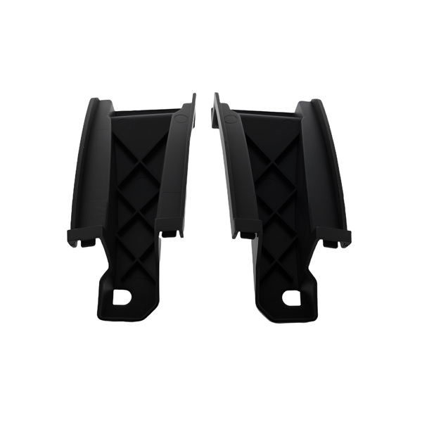 Black PP Rear Diffuser fit for Mercedes C Class W204 AMG Line 2012-2015 Quad Exhaust-4