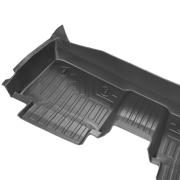 Floor Mats Kit fit for Toyota Camry 2007-2011 Front & 2nd Row Floor Liner TPE Rubber-5