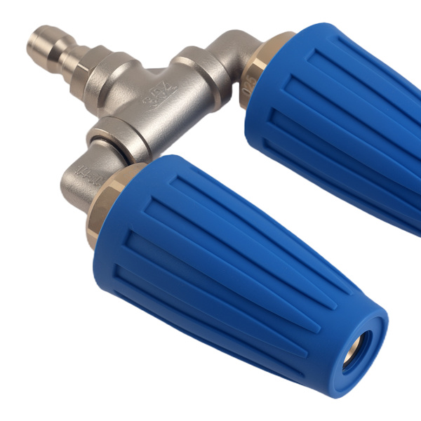 Dual Turbo Nozzle Pressure Washer 4000PSI Pressure Washer 304SS Twin Head Design-4