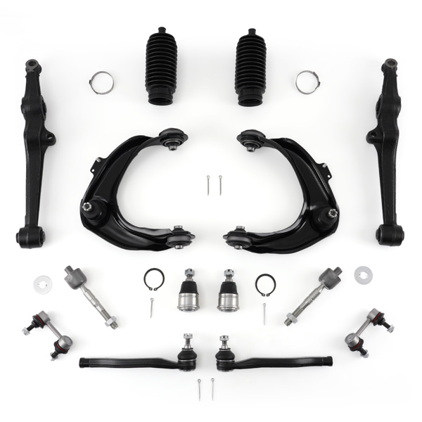 14x Front Upper Lower Control Arm Sway Bar Tie Rods Kit fit for 1998-02 Honda Accord-6