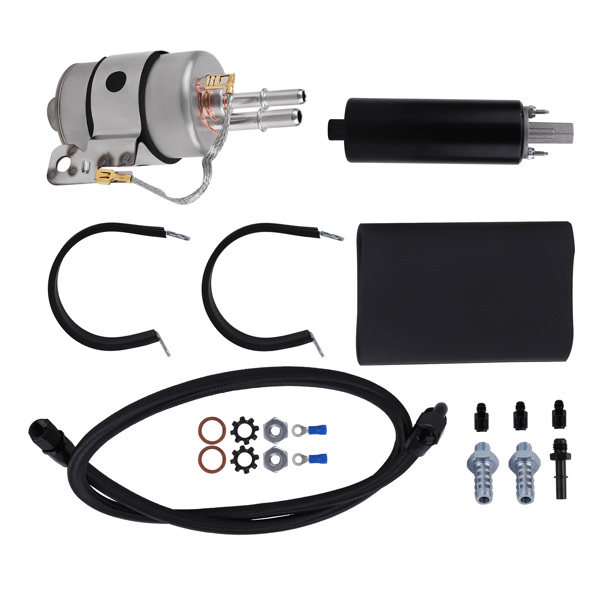 255LPH Inline High Pressure EFI Fuel Pump w/Install Kit fit for Chevy V8 1999-2014-6