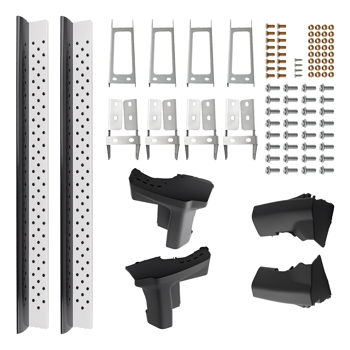 Nerf Bars Running Board fit for Honda CRV 2007-2011 Side Steps Aluminum Non-Slip