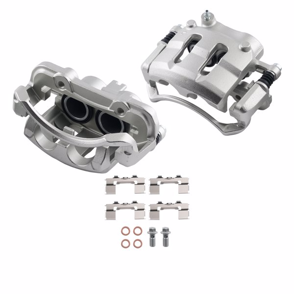 Rear Disc Brake Calipers Set fit for Nissan Frontier Pickup D21 with Bracket 19B1672-6