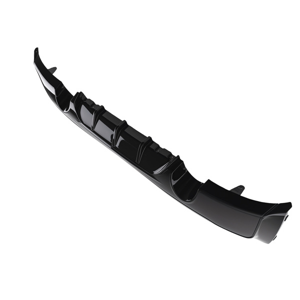 Gloss Black Sport Diffuser fit for BMW 2 Series F22 F23 M Package 2014-2020-6
