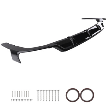 Glossy Black Kit Fit fit for BMW X7 G07 M Sport 2019-2025 Rear Bumper Diffuser