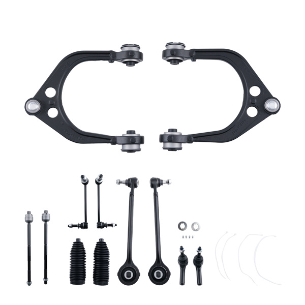 12x fit for 2005-2010 Chrysler 300 Front Control Arm + Ball Joint + Tie Rod Sway Bar-6
