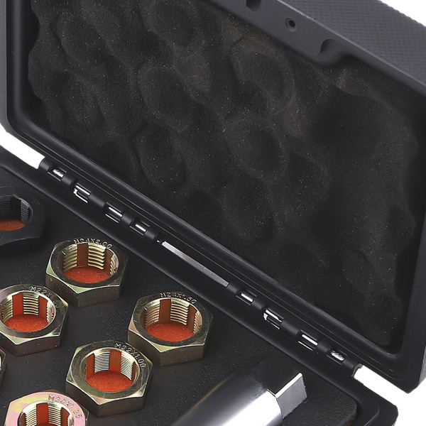 8x Thread Chaser Set fit for Axle/Wheel Studs M20x1.25-M24x2.0 + Extension Bar-3