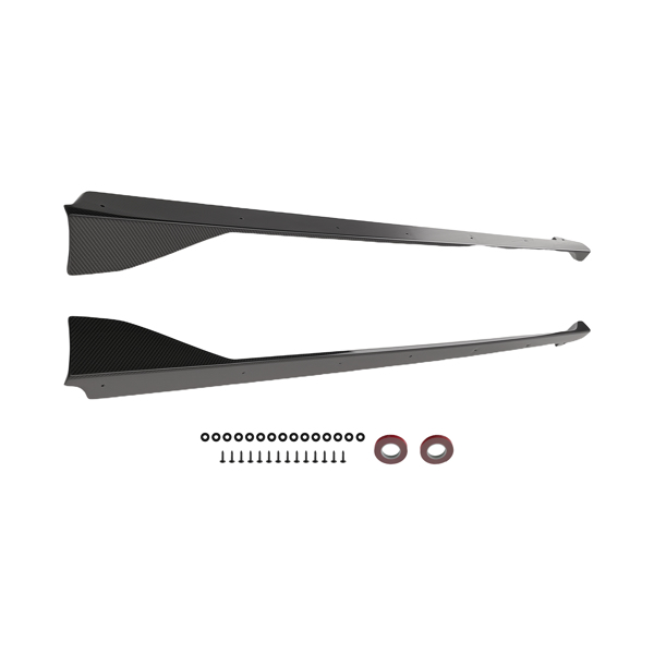 Carbon Side Skirt Kit fit for Toyota GR Supra 2.0L 3.0L 2020-2024 Extensions Black-6