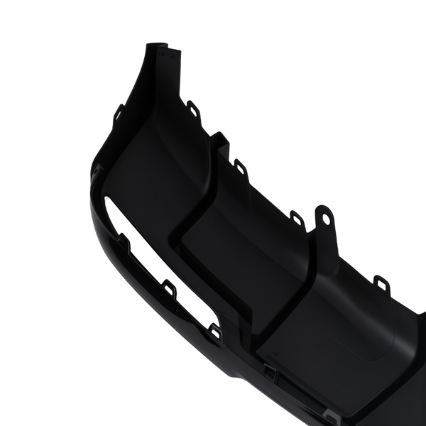 Gloss Black Rear Bumper Diffuser Lip W/ Light Body Kit fit for Tesla Model 3 2024+-3