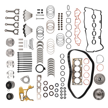 Gasket Set Pistons Rods Timing Belt Kit fit for Chevy Sonic 1.8L Flex Fuel 2012-2018