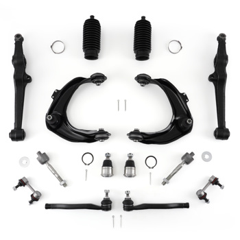 14x Front Upper Lower Control Arm Sway Bar Tie Rods Kit fit for 1998-02 Honda Accord