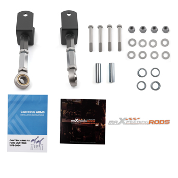 Control Arms Rear Upper Adjustable fit for Ford Mustang 1979-2004 Suspension 2PCS