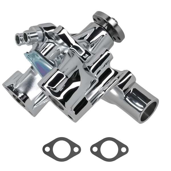 Long Water Pump fit for Chevy Big Block 396 402 427 454 V8 1969-1987 Chrome Aluminum view 6