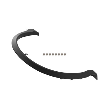 Fender Flare Assembly LH fit for Nissan Rogue Sport 17-22 638116MA0A Black Front