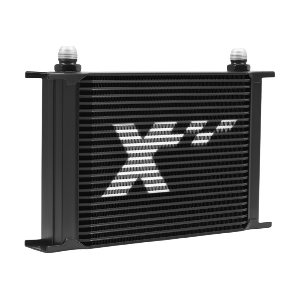 25 Row Engine Oil Cooler AN10 Kit fit for Universal Cars with Air Guide Mounting Kit-5