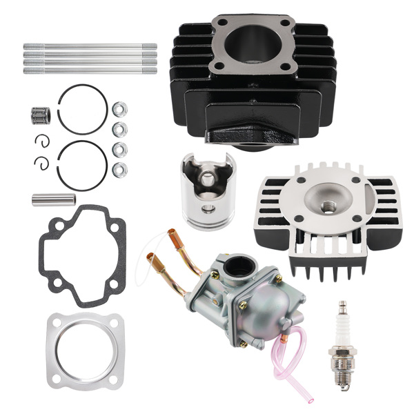 Complete Cylinder Piston Carburetor Kit fit for Yamaha PW50 Y-Zinger 1981-2009-6