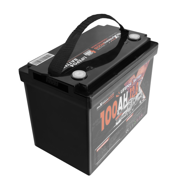 12V 100Ah LiFePO4 Battery fit for Boat Marine Caravan, Built-in BMS, Cold Weather-3