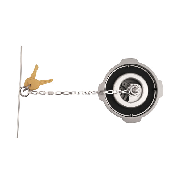 Diesel Cap with Keys fit for Freightliner Columbia Century 2001-2010 600149 Aluminum-5