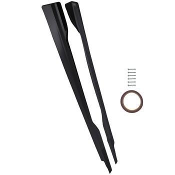 Black Side Panel fit for Dodge Charger SRT GT Scat Pack 2015-2022 2023 ABS Extension