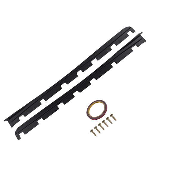 ABS Side Skirt Extension Body Add On fit for Lexus IS Series 2014-20 Matte Black Kit-6