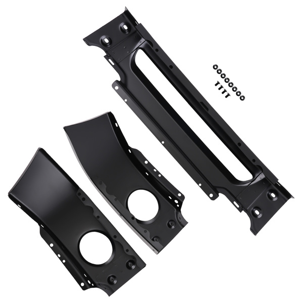 Front Bumper Face Bar fit for Ford F150 2006-2008 FO1002401 Steel W/ Fog Holes-6