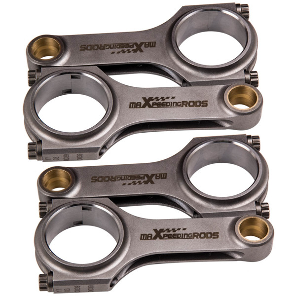 Forged 4340 Connecting Rods fit for Subaru Impreza Legacy EJ20 EJ25 Conod ARP Bolts-6