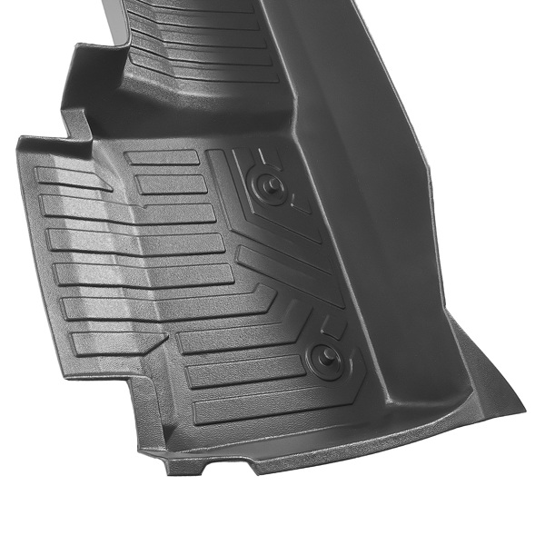Floor Mats Kit fit for Toyota Camry 2007-2011 Front & 2nd Row Floor Liner TPE Rubber-4