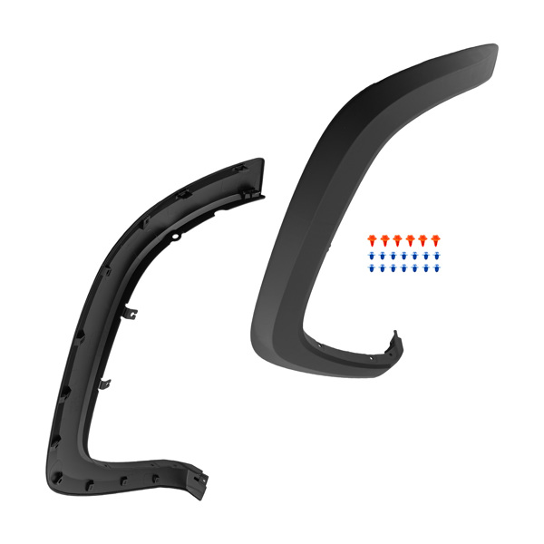 2pc Front Fender Molding Set fit for Toyota Tacoma 2016-2021 7587104060 TO1291109-6
