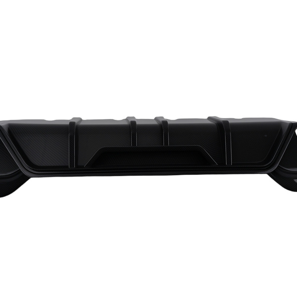 Rear Bumper Lip Diffuser fit for 2019-2022 BMW 3 Series G20 M Sport Carbon Fiber-2