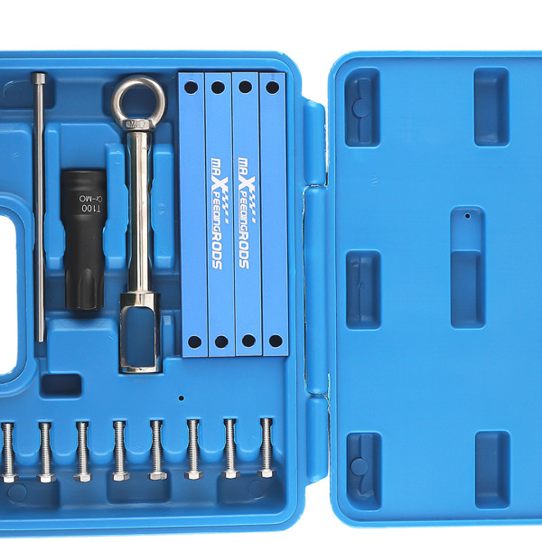Engine Timing Tool Set fit for Mercedes Benz M157 M278  M276 w/ T100 Injector Puller-4