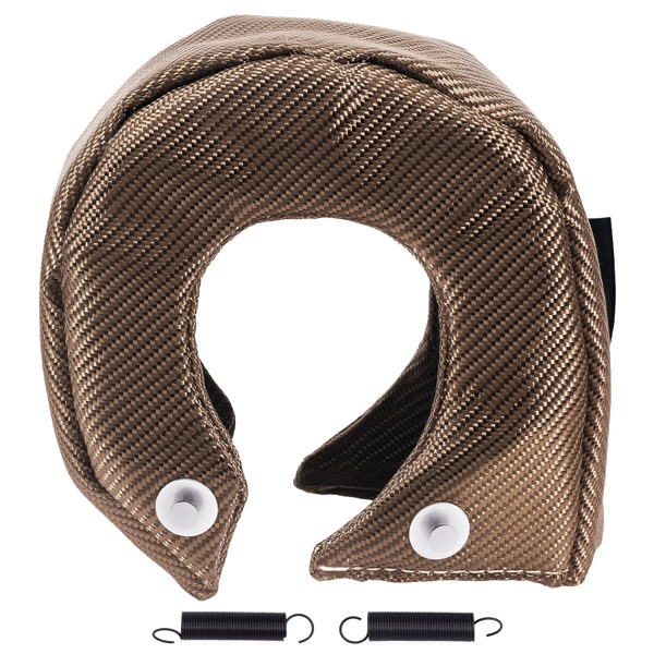 Heat Shield Wrap fit for GT25 GT30 GT35 GT3582 GT2871 T3 Turbocharger Titanium Fiber-6