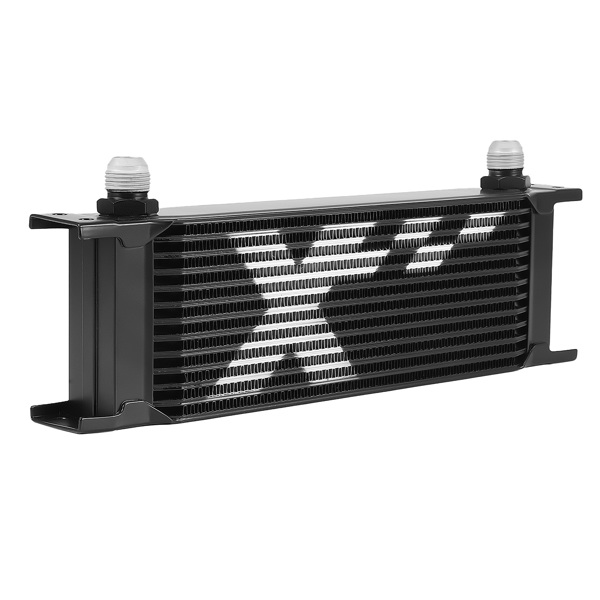 13 Row Aluminum Oil Cooler Universal 10AN Engine Transmission with Air Guide Kit-3