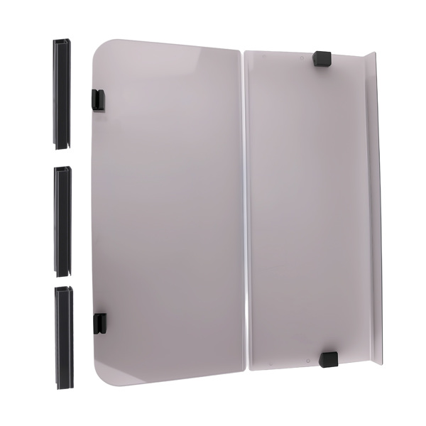 Golf Cart PC Windshield Windscreen fit for Yamaha G14/G16/G19 95-03 4MM Tinted-6