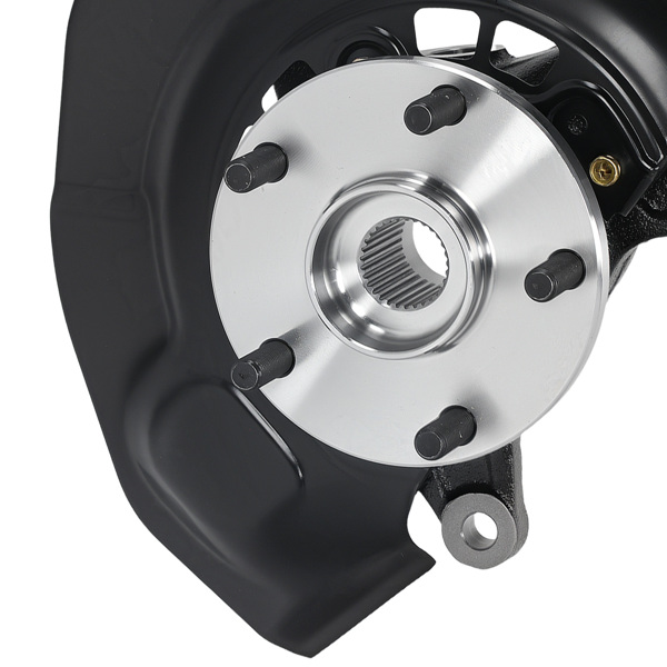 Front Passenger Side Steering Knuckle & Hub fit for Toyota Sienna AWD 2004-2010-3