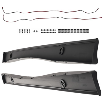 Side Skirt Diffuser Extensions fit for BMW E36 M3 Style 1992-1998 1999 ABS Plastic