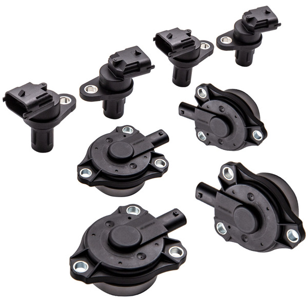 8pcs Camshaft Position Sensor & Adjuster Magnet fit for Mercedes-Benz CLK350 SL550-6