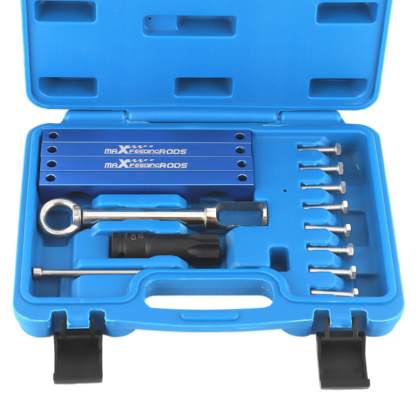 Engine Timing Tool Set fit for Mercedes Benz M157 M278  M276 w/ T100 Injector Puller-1