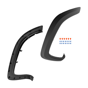 2pc Front Fender Molding Set fit for Toyota Tacoma 2016-2021 7587104060 TO1291109