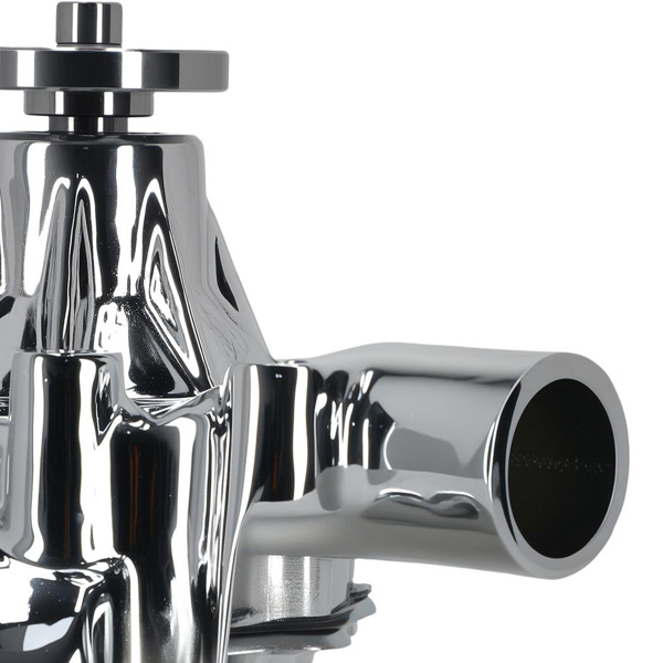 Long Water Pump fit for Chevy Big Block 396 402 427 454 V8 1969-1987 Chrome Aluminum view 3