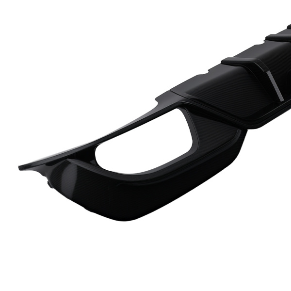Rear Bumper Lip Diffuser fit for 2019-2022 BMW 3 Series G20 M Sport Carbon Fiber-3