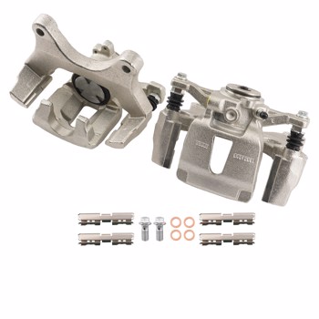 2x Rear Disc Brake Calipers Set fit for Ford F-150 2015-2017 18-B5500 with Bracket