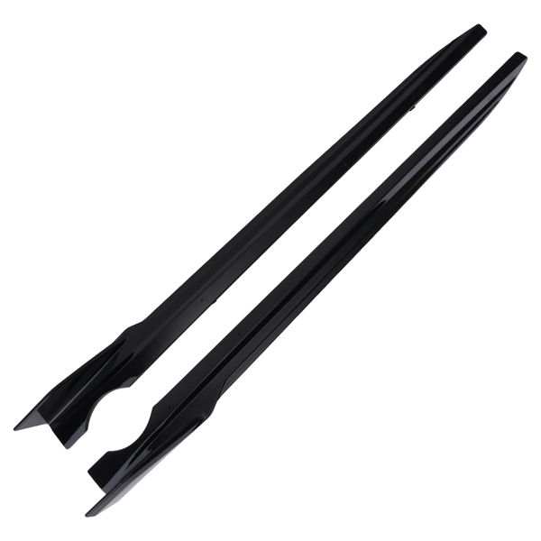 L&R Side Skirt fit for BMW X5 G05 M Sport 2019 2020-2025 Black Extension Panel ABS-2