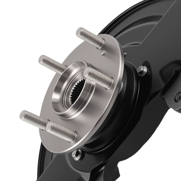 Front RH Steering Knuckle & Wheel Hub Bearing Assembly fit for Honda Accord L4 2.4L-5